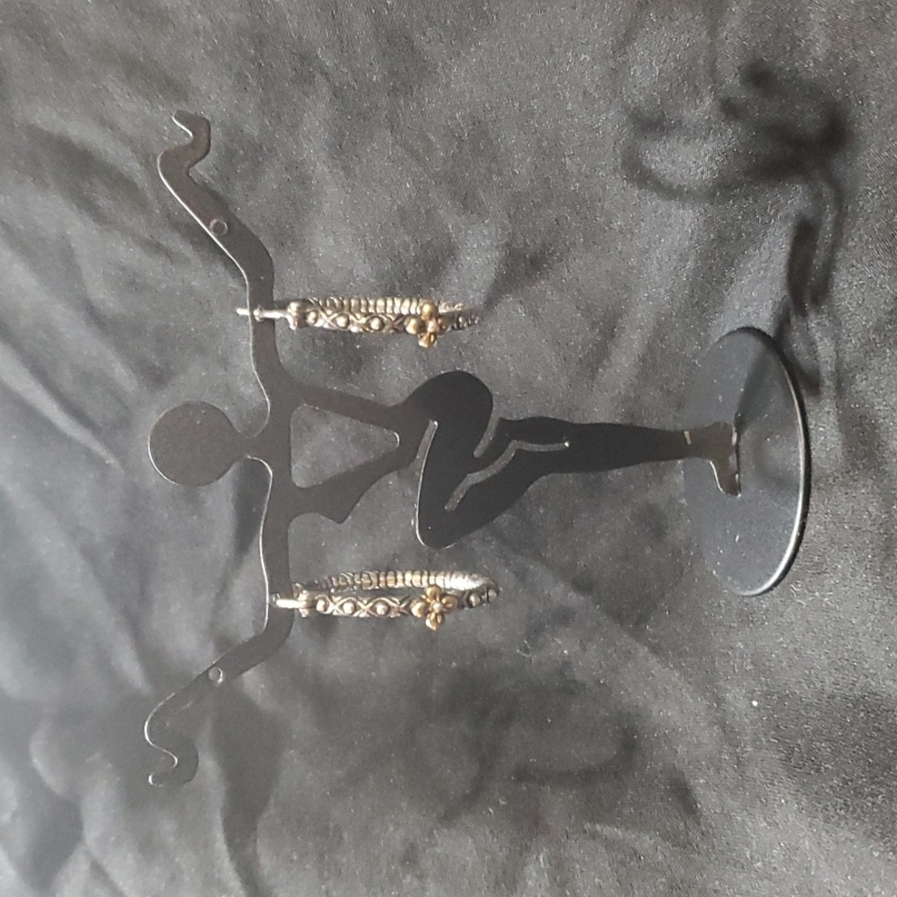 Barbara Bixby 925 And 18K Gold Hoop